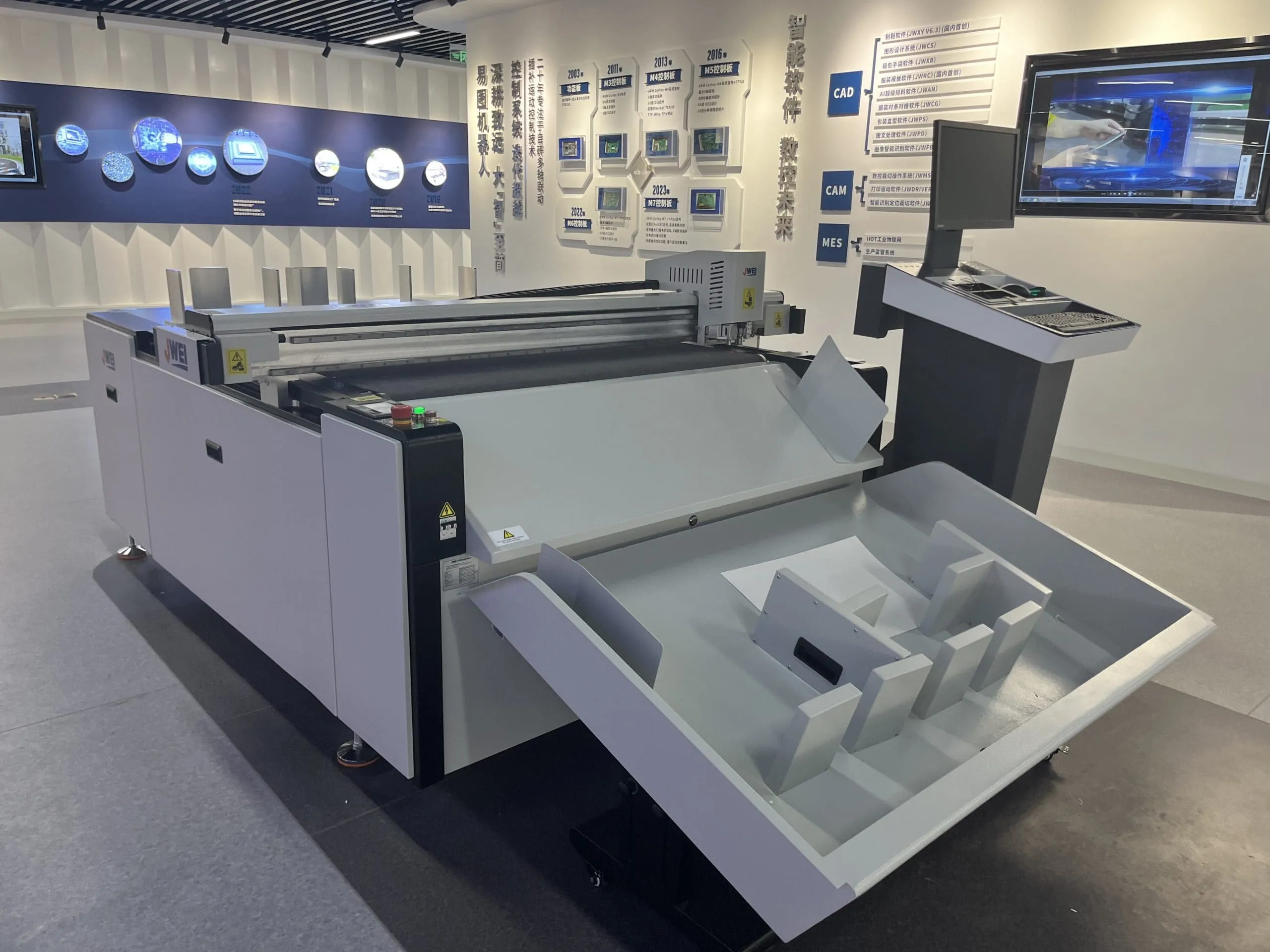 JWEI digital cutting machine tools and modular heads overview for industrial applications